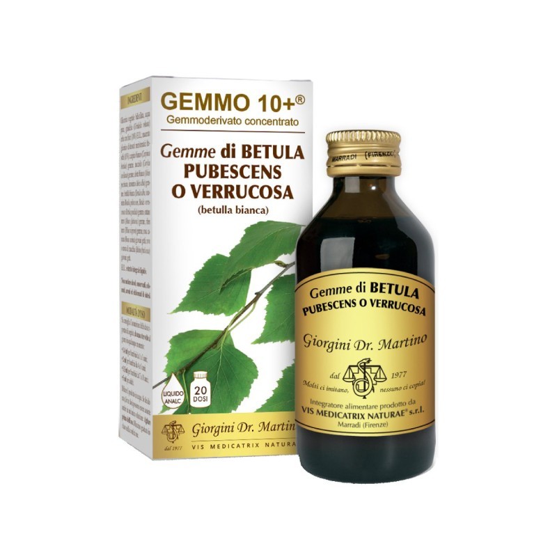 Genno 10+ Betulla Bianca Dr. Giorgini 100 ml - Integratore Drenante Naturale