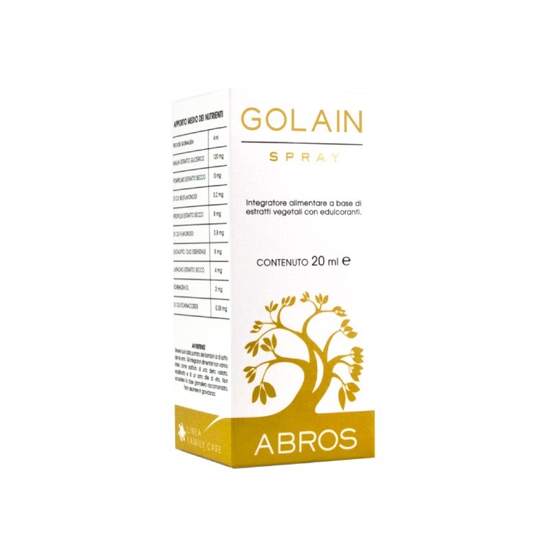 Golain Spray 20 ml - Integratore per le Prime vie Respiratorie