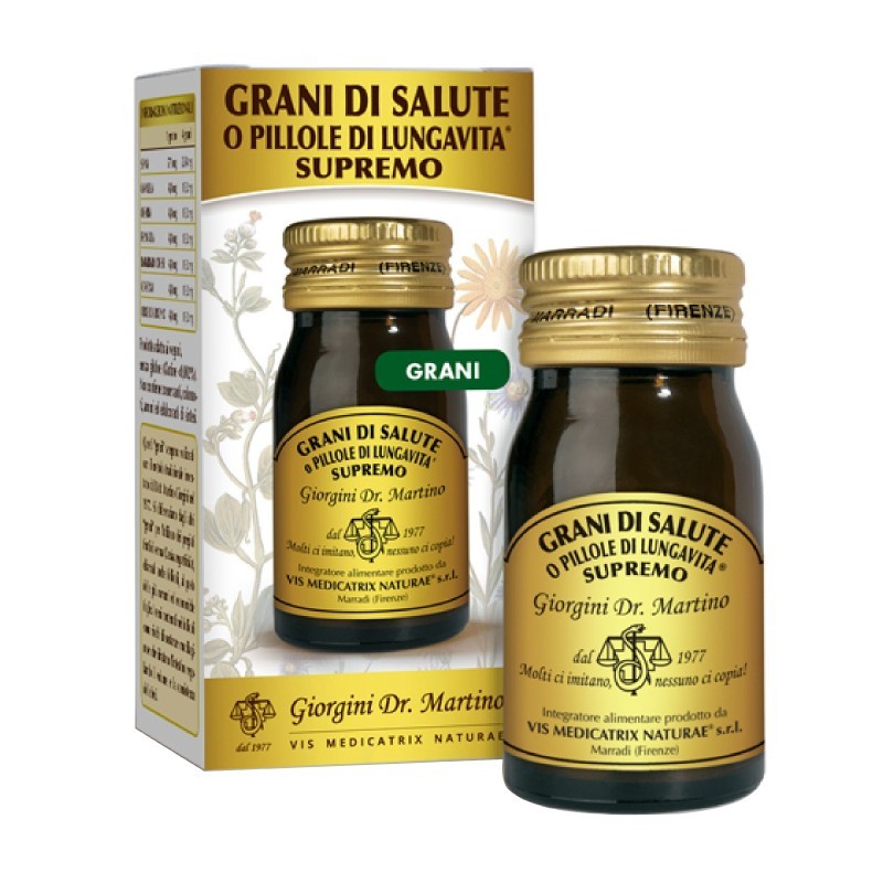 Grani di salute o Lungavita Supremo Dr. Giorgini