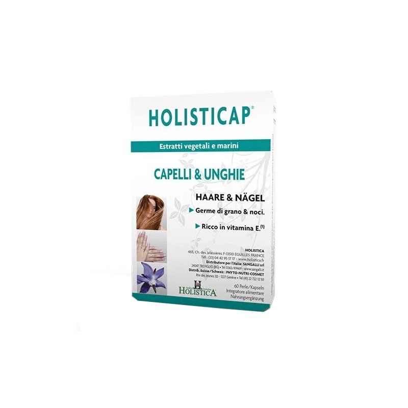 Holisticap Capelli & Unghie 60 Capsule - Integratore Alimentare