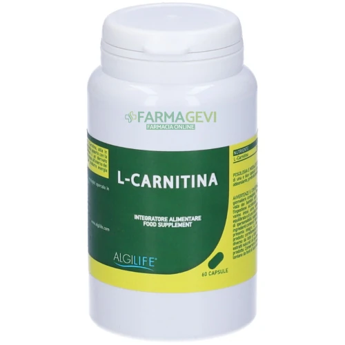 L-Carnitine Algilife 60 Capsule – Integratore per il Metabolismo dei Grassi