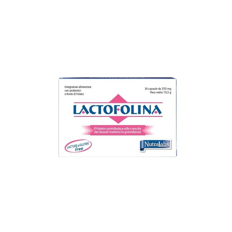 Lactofolina 30 Capsule - Integratore utile per la Gravidanza