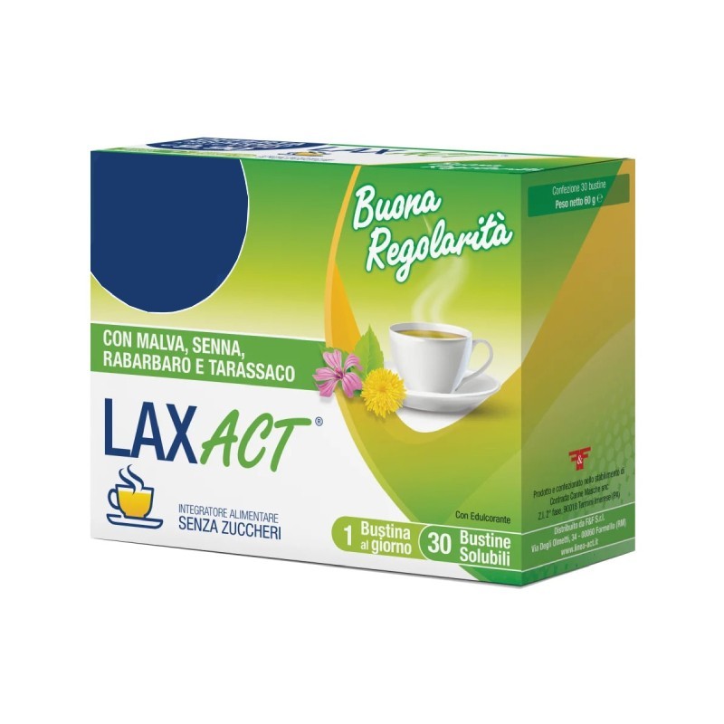 Lax Act 30 Bustine - Integratore per la regolarità intestinale