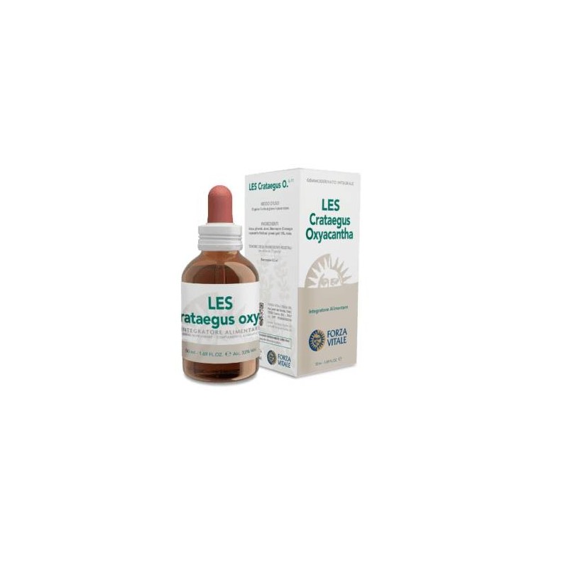 Les Crataegus Oxyacantha Gocce da 50 ml - Integratore Antiossidante