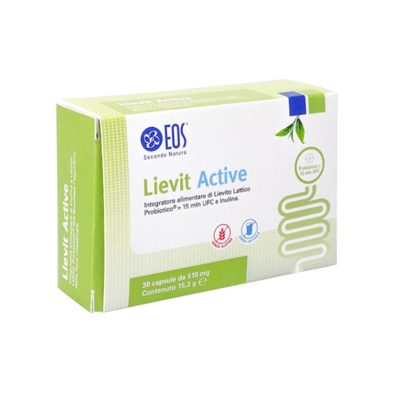 Lievit Active ESO 30 Capsule - Integratore per Equilibrio della Flora Intestinale