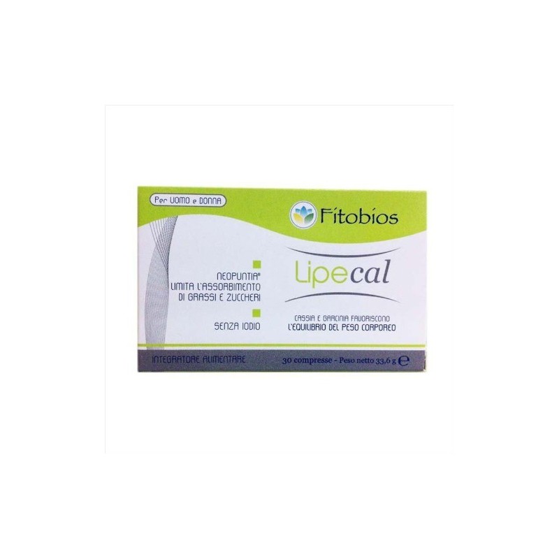 Lipecal Fitobios 30 Compresse - Integratore per l'Equilibrio del Peso