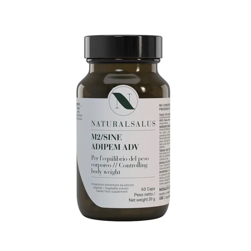 M2/Sine Adipem ADV 60 Capsule - Integratore per il Controllo del Peso Corporeo
