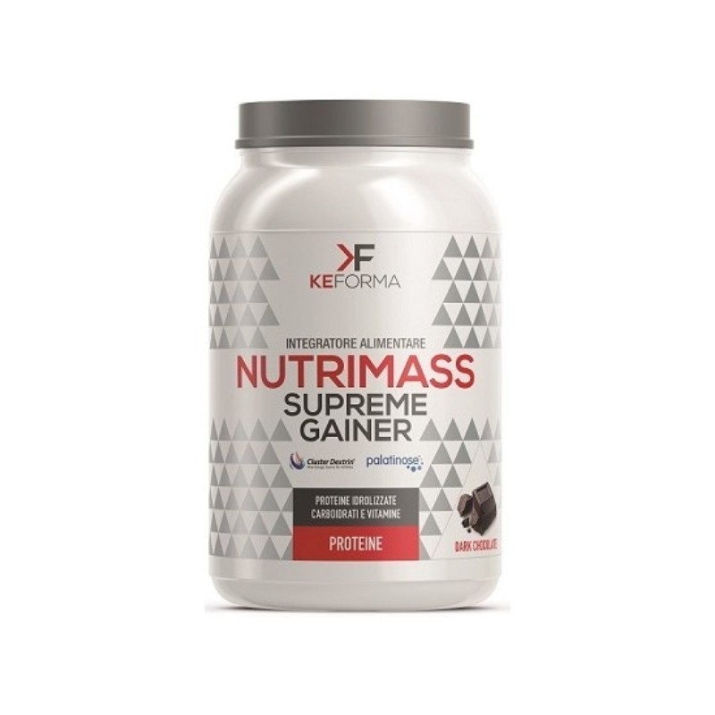 Nutrimass Supreme Gainer Dark Chocolate 1,5 Kg - Integratore per lo Sport