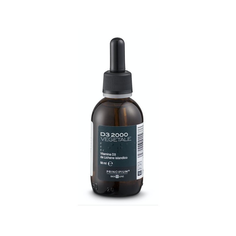 Principium D3 Gocce 2000 UI Vegan Bios Line - 50 ml