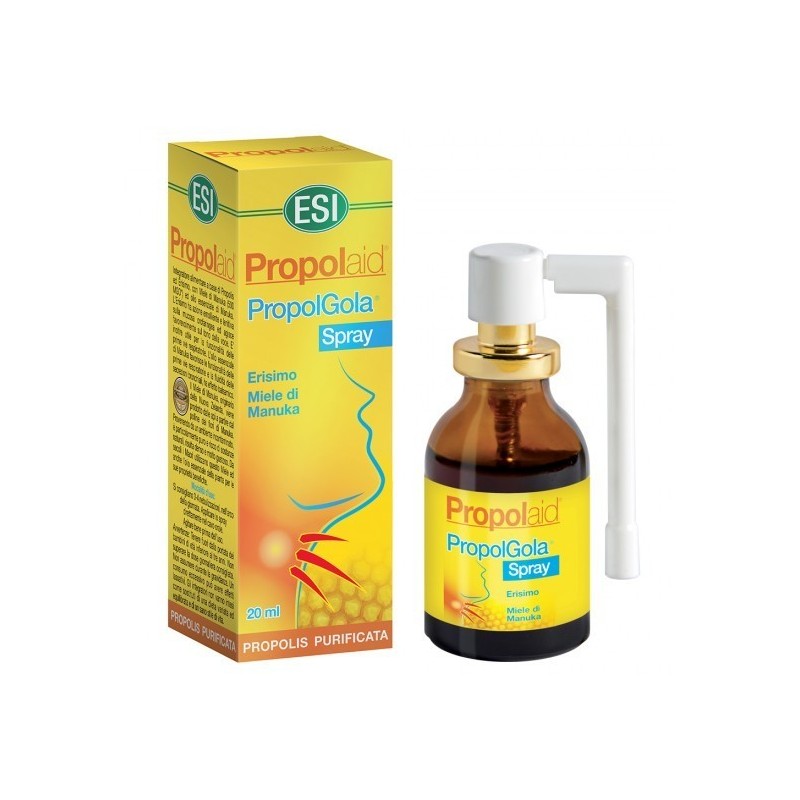 Propolaid Propolgola Spray 20 ml - Integratore al miele per il benessere della gola