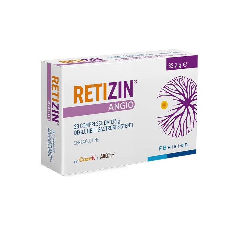 Retizin Angio 28 Compresse - Integratore per Occhi e Vista