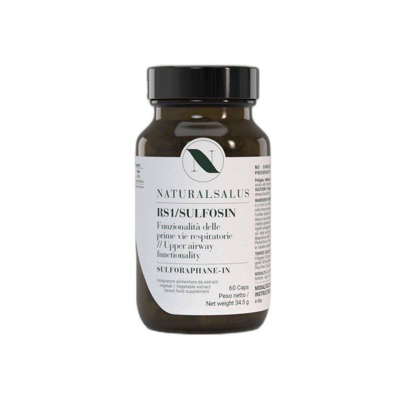 Rs1 Sulfosin 60 Capsule - Integratore per le Vie Aeree