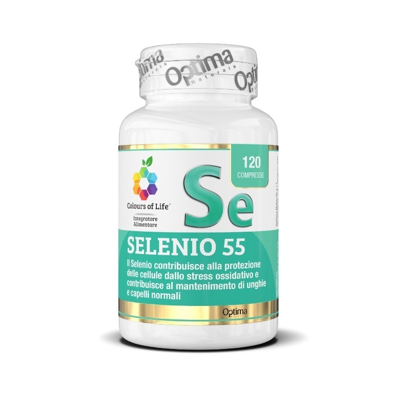 Selenio 55 Optima 120 Compresse - Integratore ad Azione Antiossidante