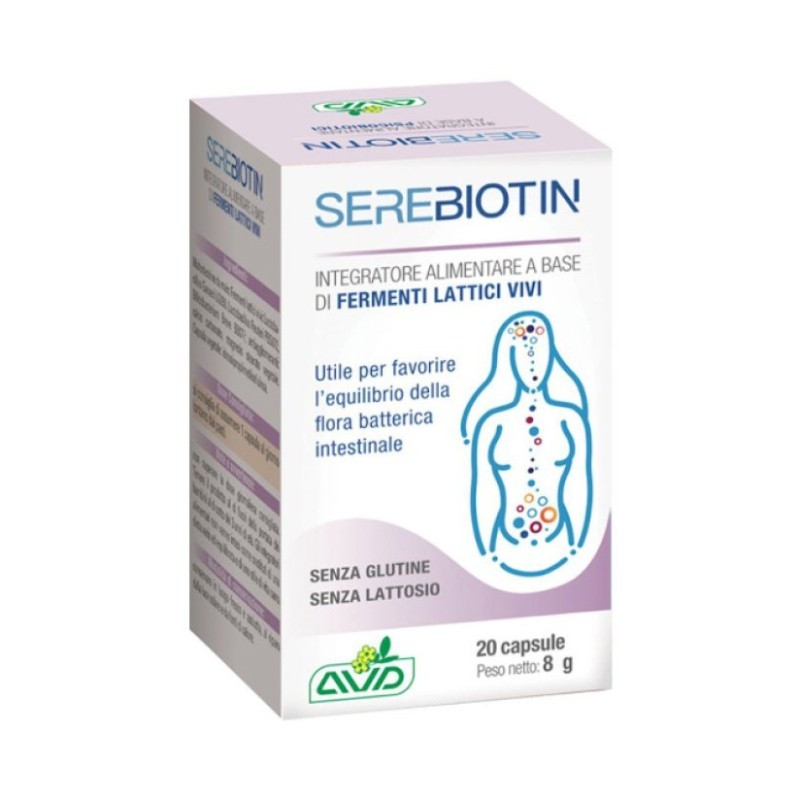 Serebiotin 20 Capsule - Integratore di Fermenti Lattici per la Gravidanza