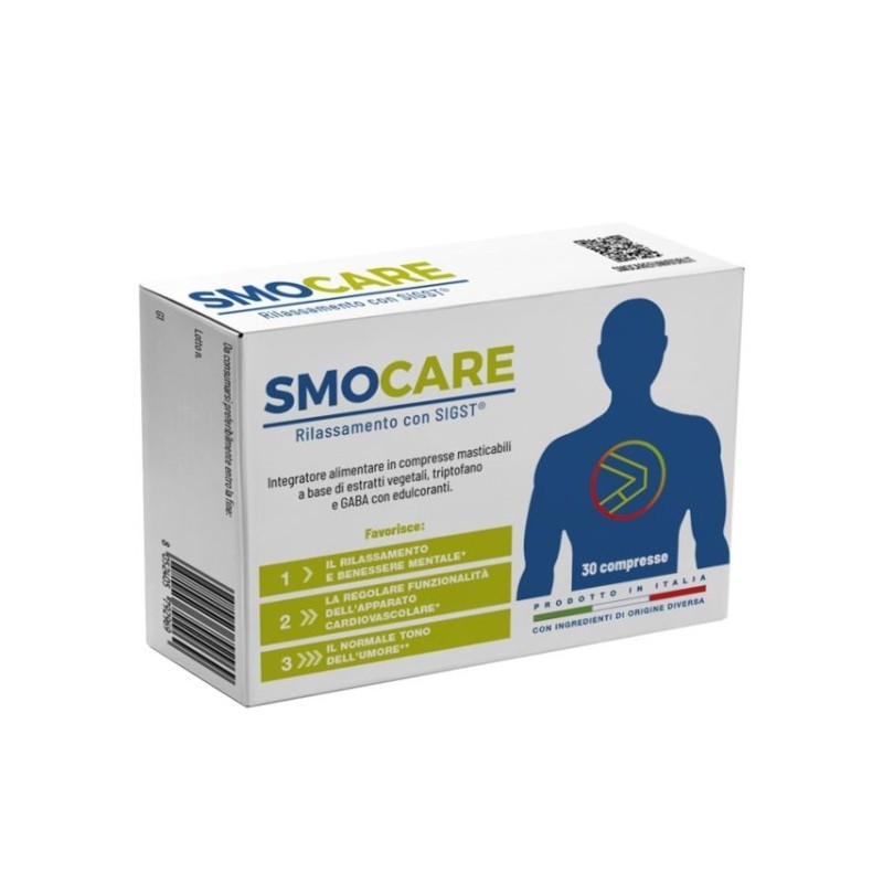 Smocare Rilassamento con SIGST - 20 Compresse per il Tono dell'Umore