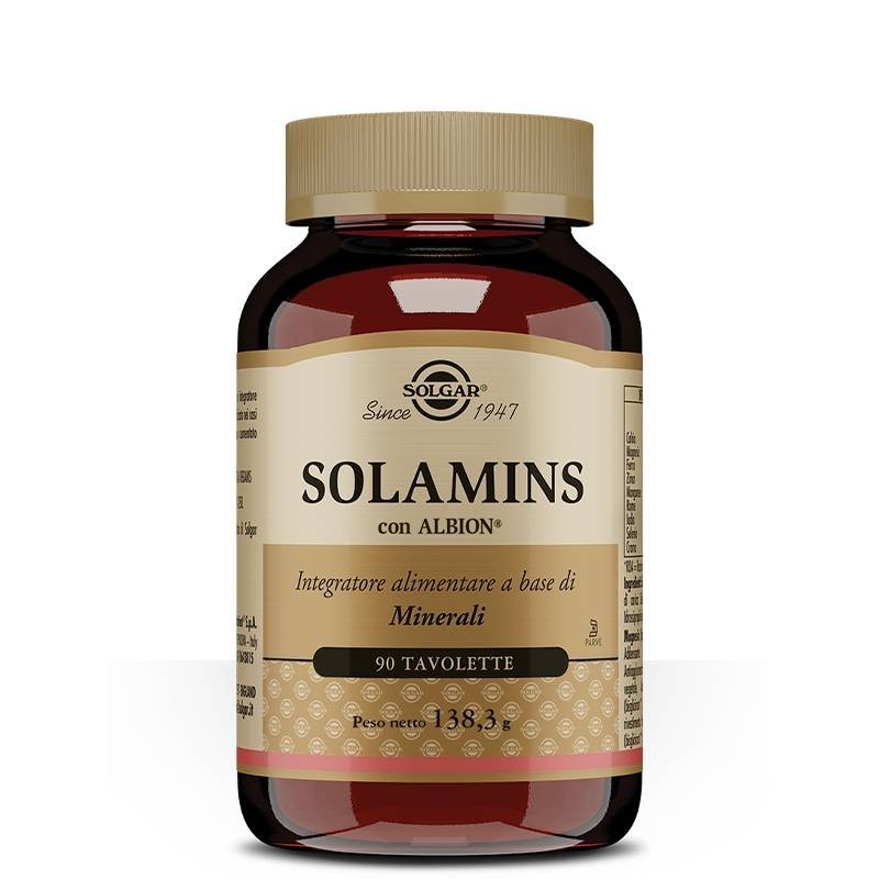 Solamins Solgar 90 Tavolette - Integratore per lo Sport