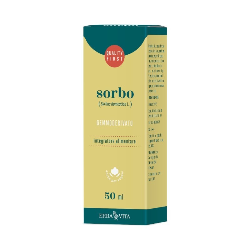 Sorbo Gemmoderivato Erba Vita 50 ml - Integratore per il Microcircolo