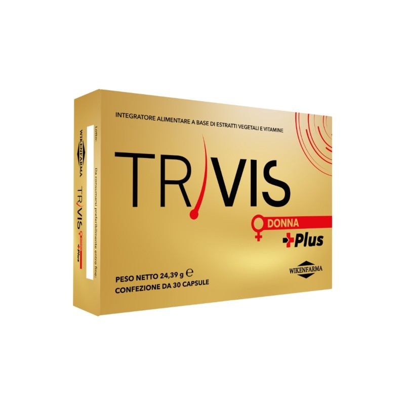 Trivis Donna Plus 30 Capusle - Integratore per Alopecia Femminile