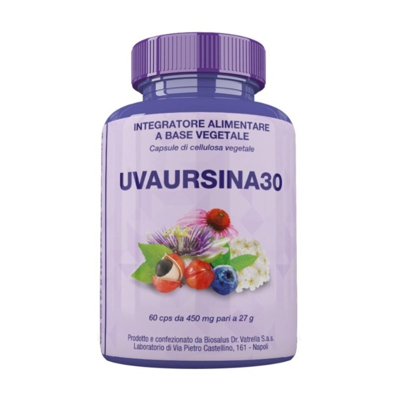 Uvaursina30 Biosalus 60 Capsule - Integratore per Vie Urinarie