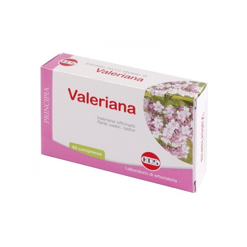 Valeriana KOS Estratto Secco 60 Compresse - Integratore per Rilassamento