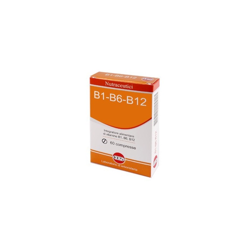 KOS Vitamine B1 B6 B12 - 60 Compresse