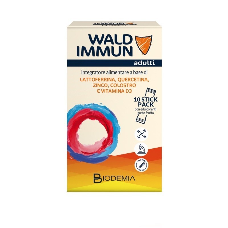 Waldimmun Adulti 10 Stick - Integratore per Difese Immunitarie
