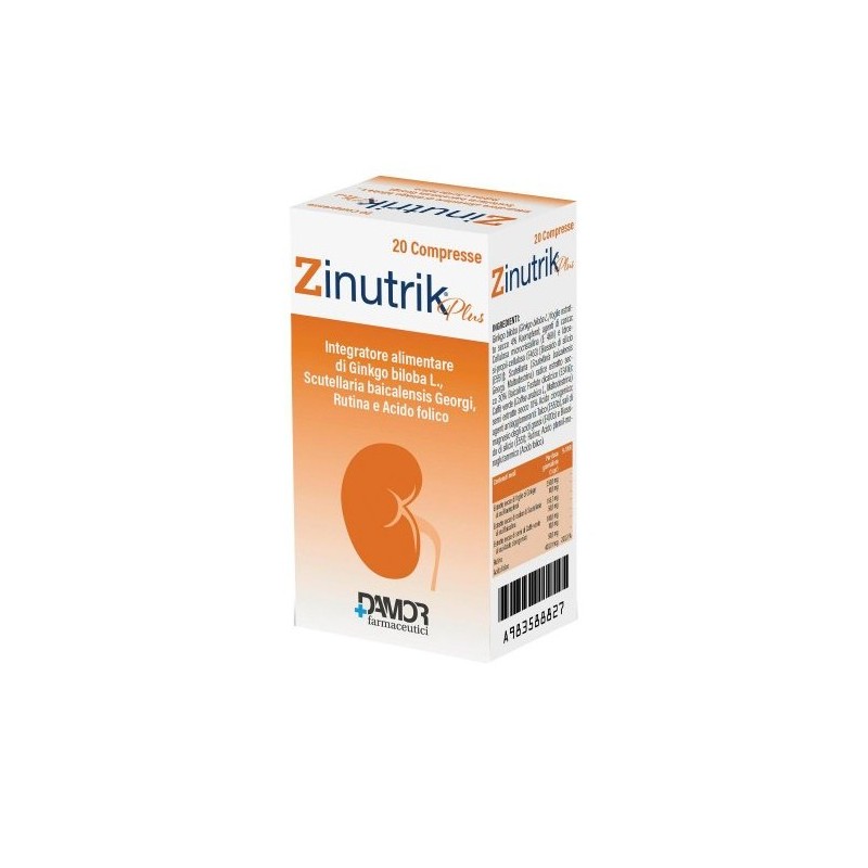 Zinutrik Plus 20 Compresse - Integratore ad Azione Antiossidante