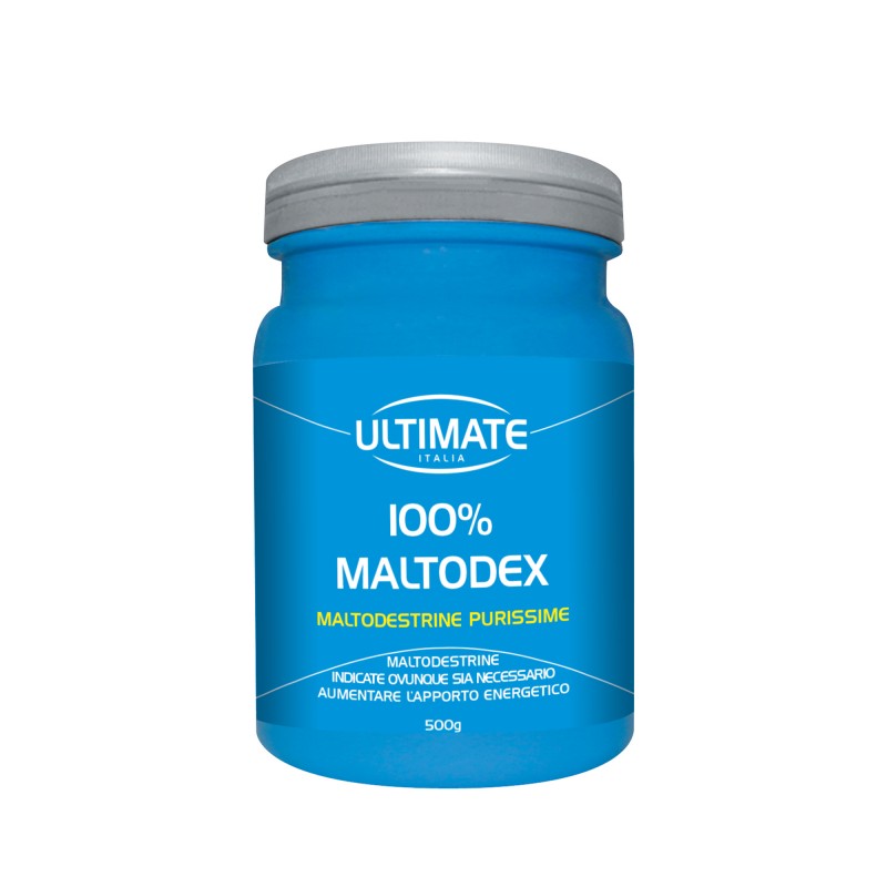 100% Maltodex Ultimate Italia 500 g - Integratore di Maltodestrine Pure