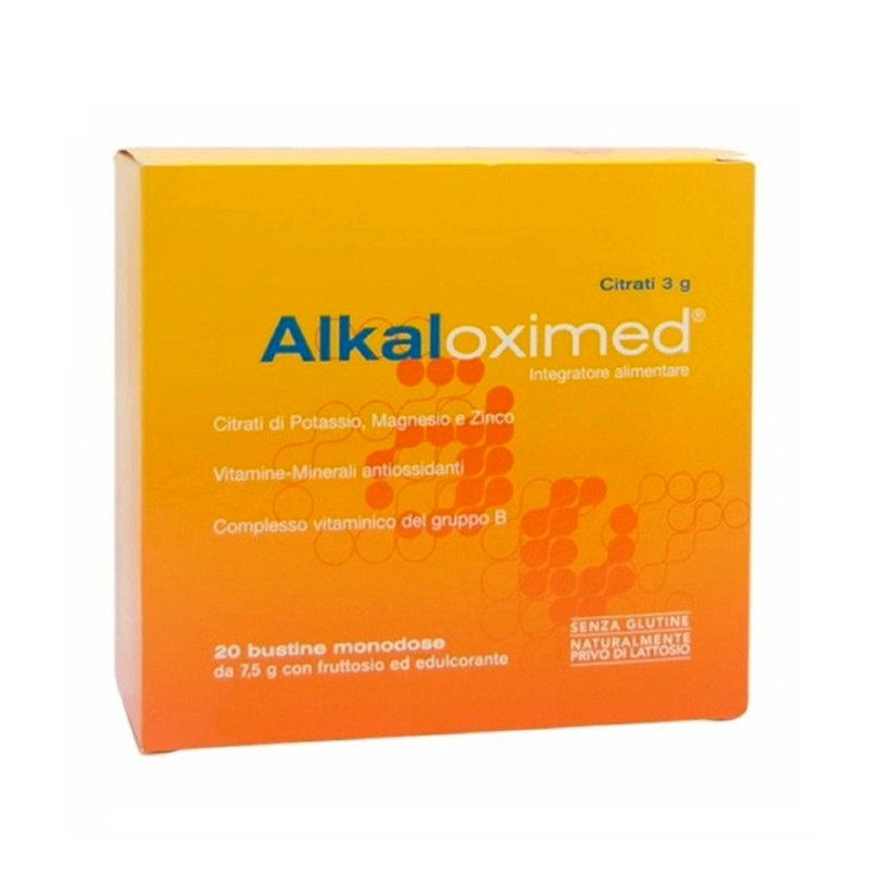 Alkaloximed 20 Bustine - Integratore Multivitaminico per Tono Fisico