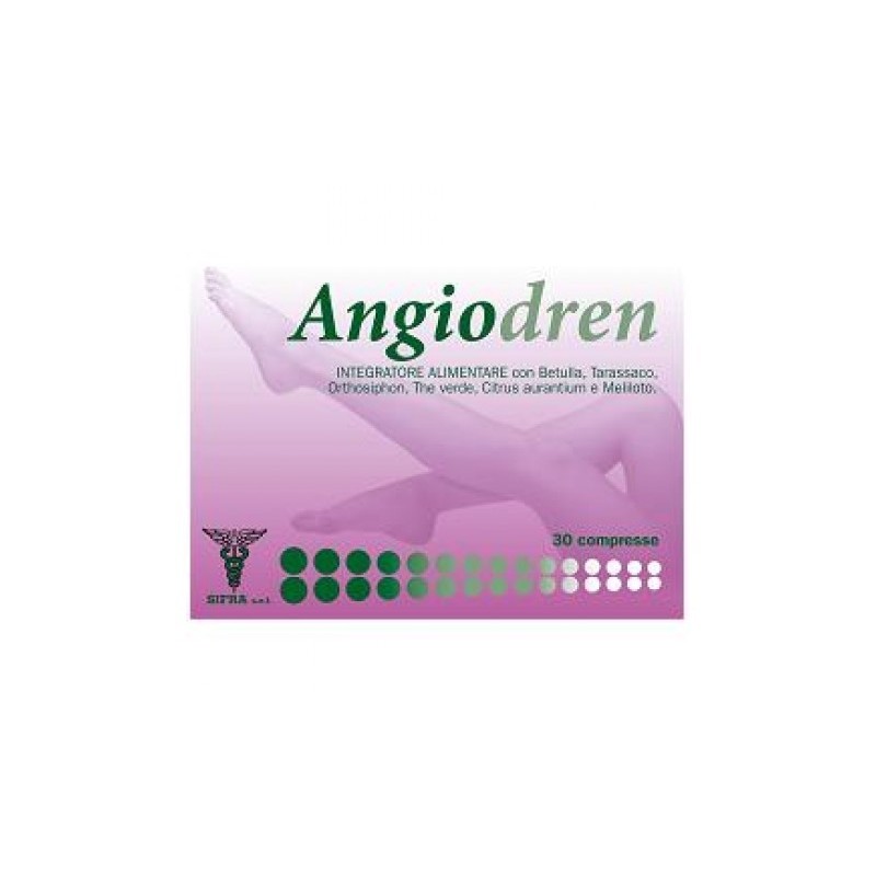 Angiodren - Integratore Drenante 30 Compresse