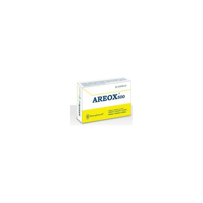Areox 500 - Integratore per Benessere Intestinale 20 Capsule