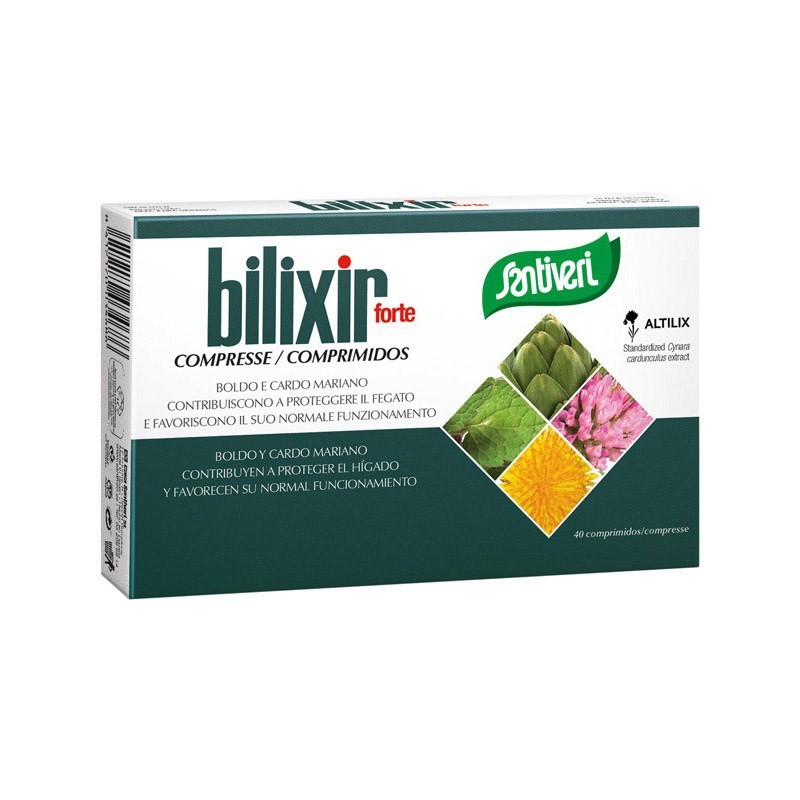 Bilixir Forte 40 Compresse - Integratore per Funzioni Digestive