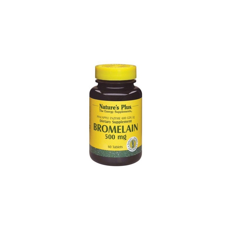 Bromelina Natures Plus 60 Tavolette - Integratore Antinfiammatorio