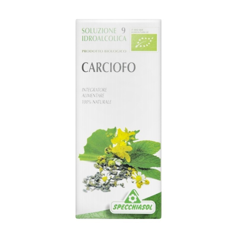 Carciofo 9 Tintura Madre Specchiasol 50 ml - Integratore di Carciofo