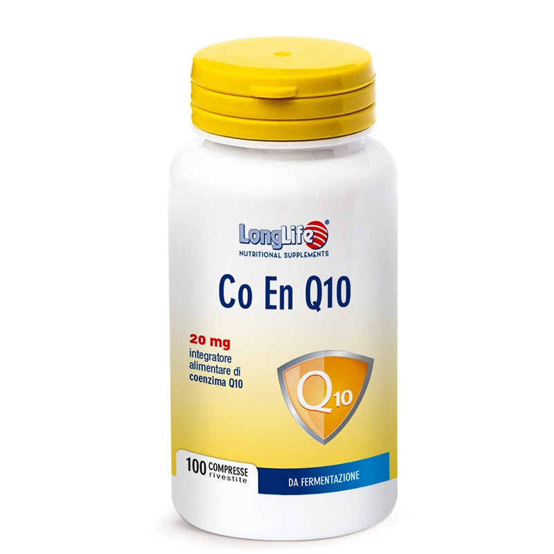 Co En Q10 20 mg Longlife 100 Compresse - integratore per Circolazione