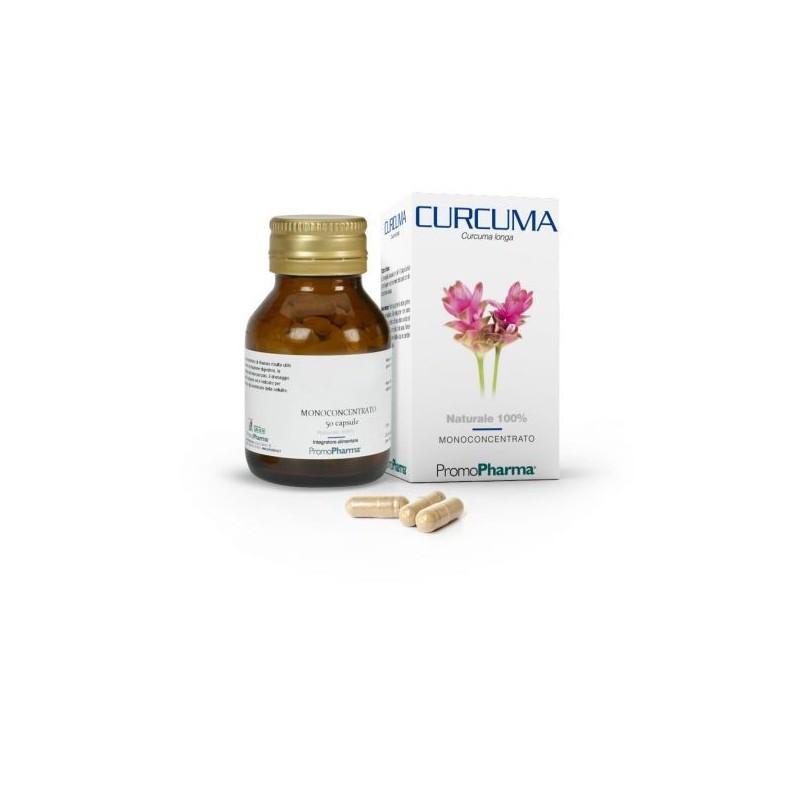 Curcuma PromoPharma Monoconcentrato 50 Capsule per Funzione Digestiva