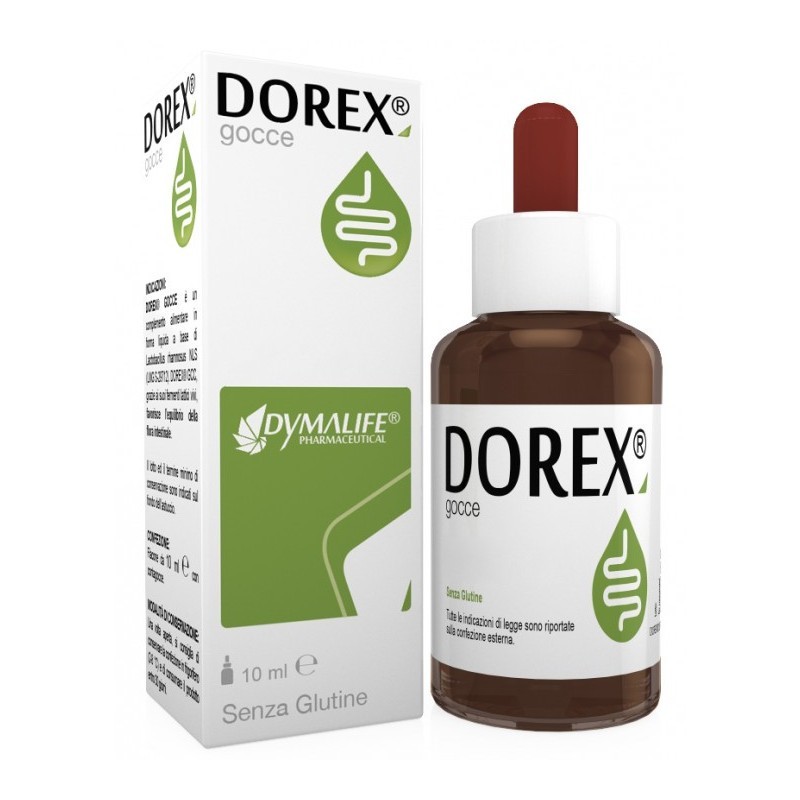Dorex Gocce 10 ml - Integratore Utile per Flora Intestinale