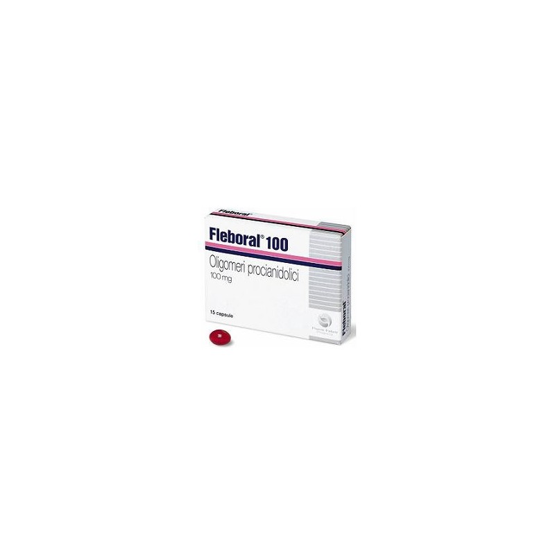Fleboral 100 15 Capsule - Integratore per Trofismo del Microcircolo