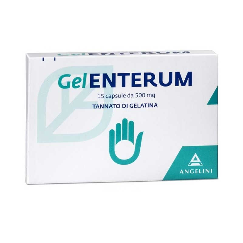 GelEnterum 15 Capsule - Integratore per Diarrea di Adulti e Bambini