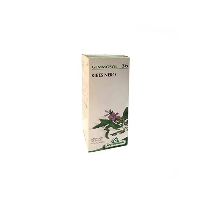Gemmosol 36 Ribes Nero Flacone da 50 ml - Integratore per Vie Respiratorie