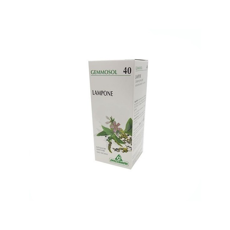 Gemmosol 40 Lampone Flacone da 50 ml - Integratore per Disturbi Genitali