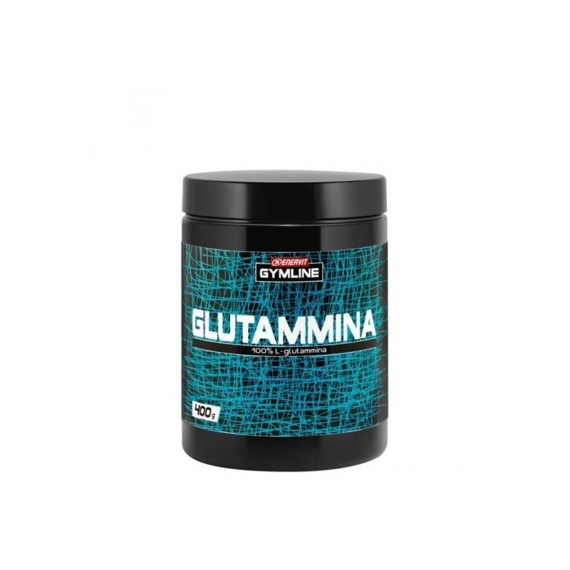 Gymline L-Glutammina Enervit 100% - Integratore di Aminoacidi per Sportivi 400 Grammi
