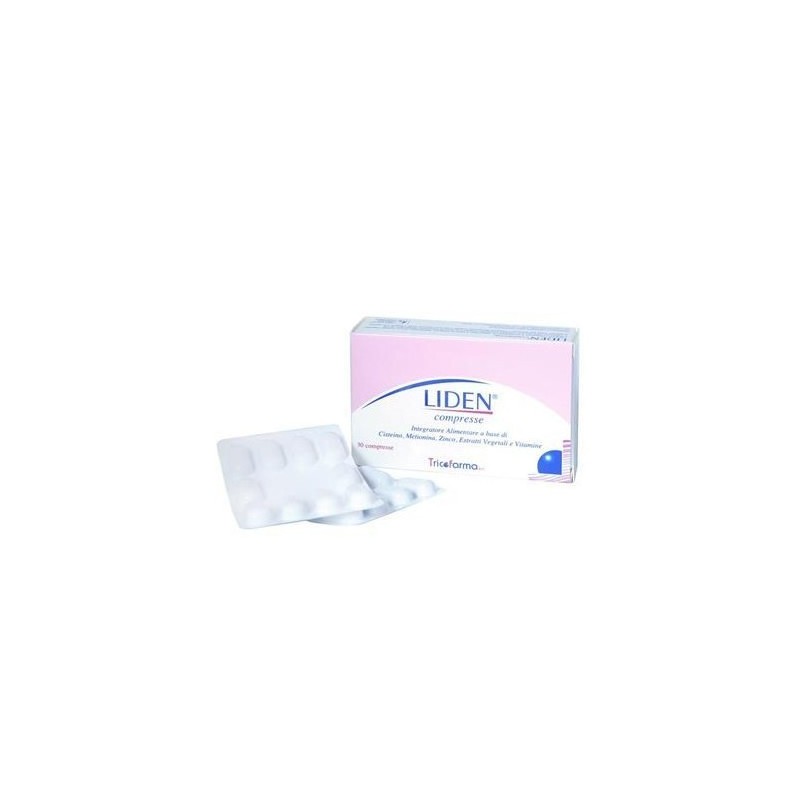 Liden 30 Compresse - Integratore per Capelli e Unghie