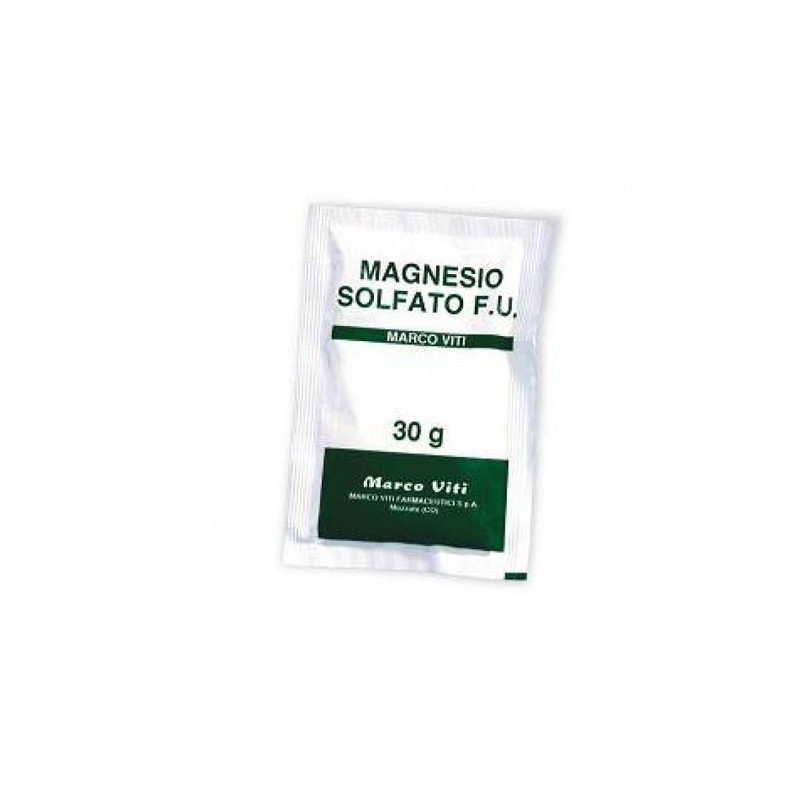 Magnesio Solfato Marco Viti 30 Grammi - Integratore con Azione Lassativa