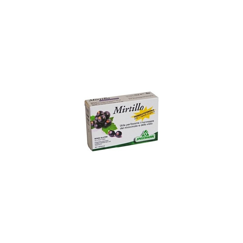 Mirtillo Specchiasol 30 Capsule - Integratore per la Vista e Microcircolo