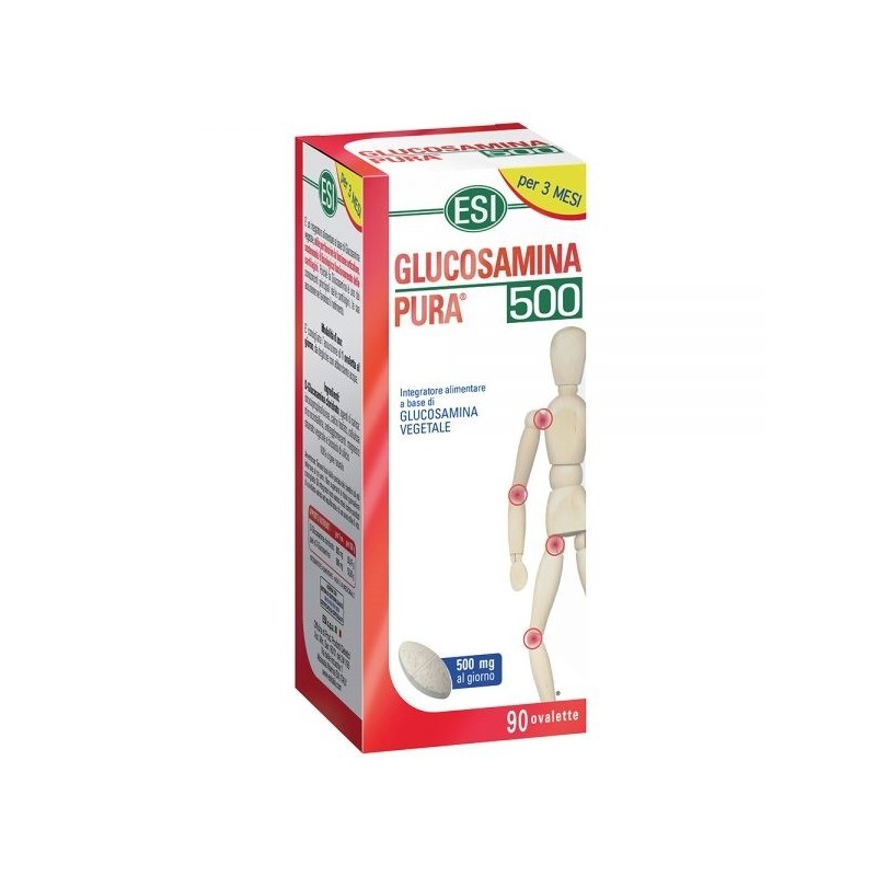 Glucosamina Pura 500 ESI No Dol - Integratore per le Articolazioni 90 Ovalette