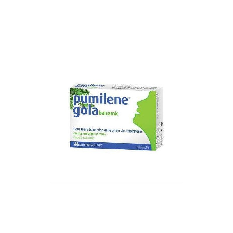 Pumilene Gola Balsamic 20 pastiglie - Integratore per il benessere della gola