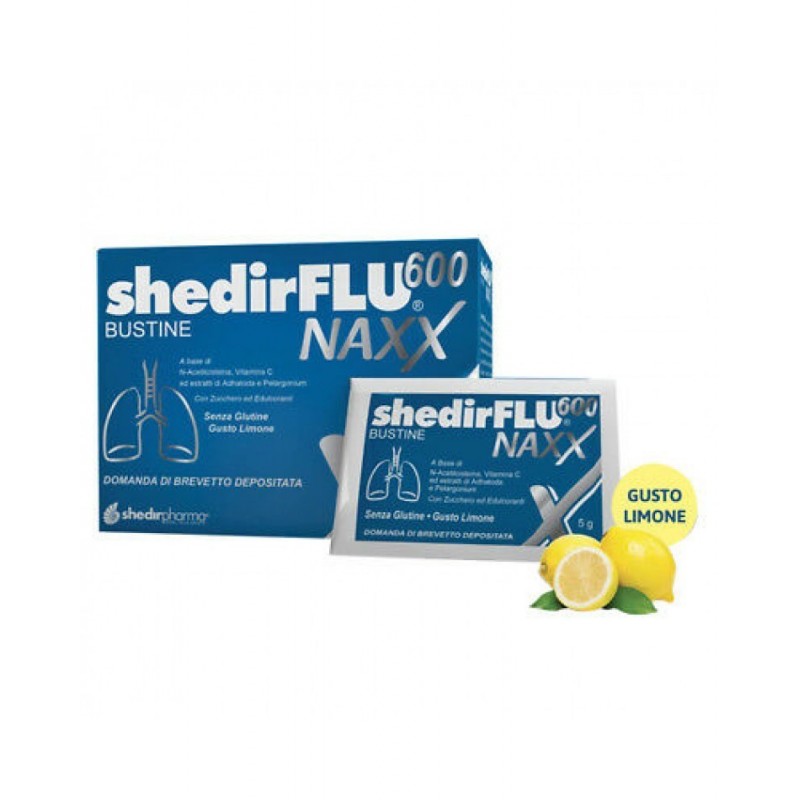 Shedirflu 600 Naxx 20 Bustine - Integratore per le Vie Respiratorie
