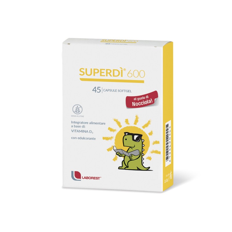 Superdì 600 45 Capsule - Vitamina D per le Ossa