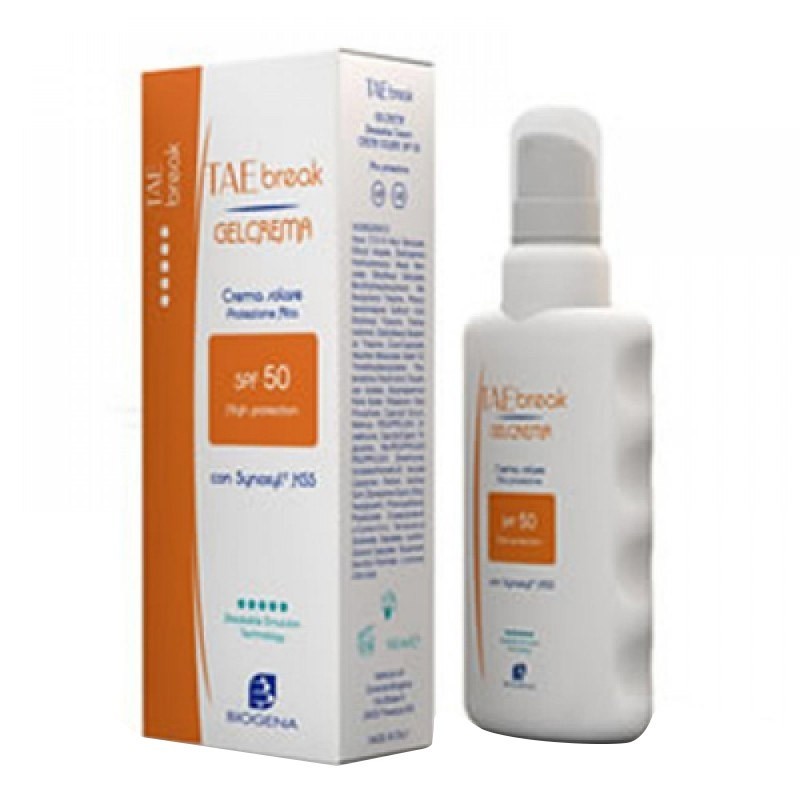 Tae Break gel - Crema Solare SPF50 protezione alta 150ml